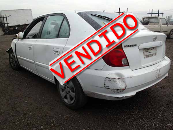 Hyundai ACCENT 2005 - 1 REPUESTO USADO/USADA EN DESARME