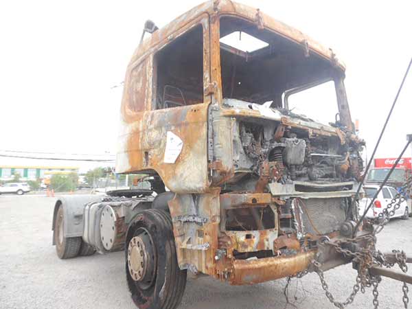 CAPOT Scania P 2014,  EN DESARME